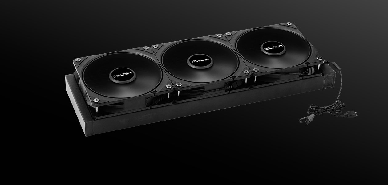 4SET-Pre-installed Fan with Hidden Cable Routing